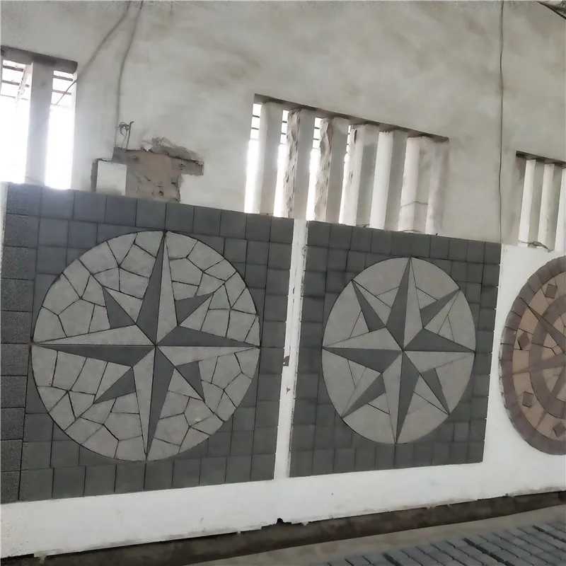 product outdoor ground flooring decoration red and yellow granite pattern natural paving stone landscape stone-3