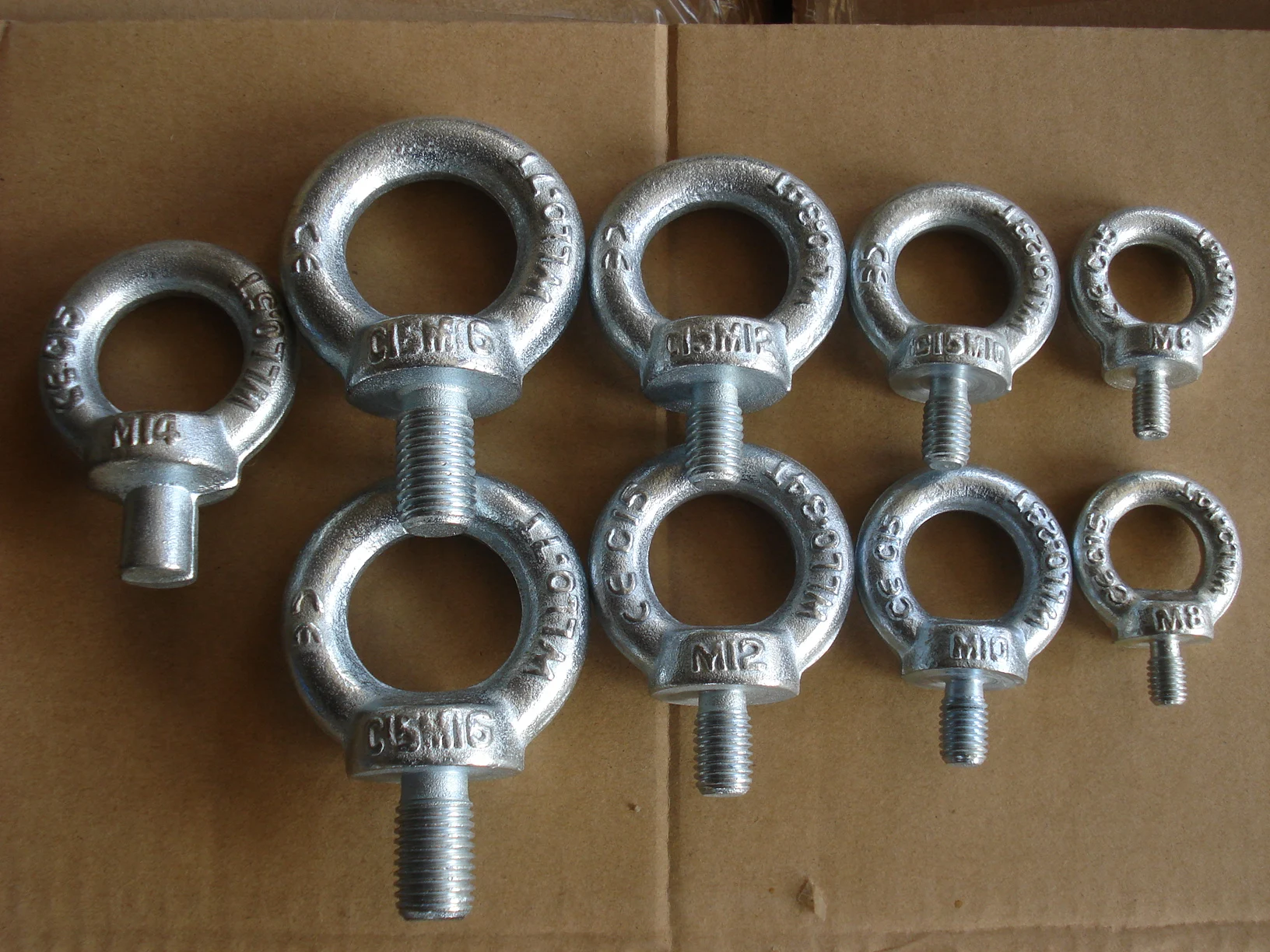 China Rigging Lifting Carbon Steel Din580 M6 M8 M12 M16 M10 M20 Eye