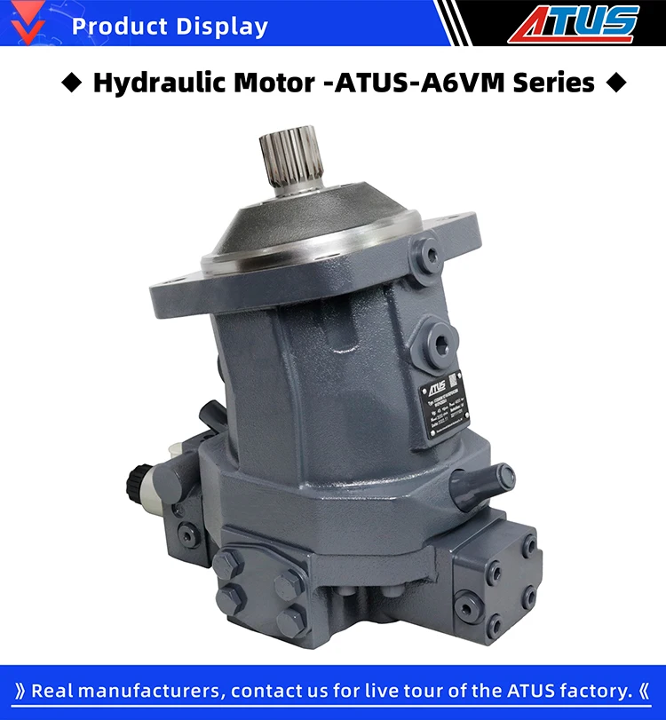 DS1(1) A6VM series manual variable hydraulic motor A6VM160 A6VM160MA63WAB2 A6VM160MA2FZ2 A6VM160MA/6XM-VZB010 rexroth hydraulic motors