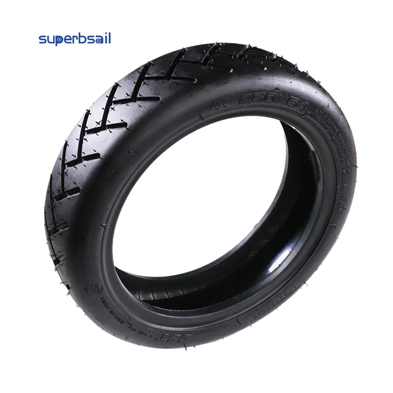 Mi4 ultra 250x54 tubeless 10 pouces pièces détachées pour le Xiaomi 4 ultra scooter pneu dur-gel anti-ponture pneu tubeless colle noire