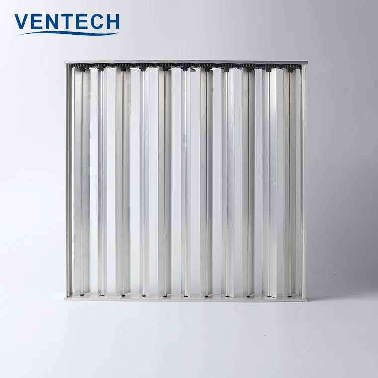 Chile style Hvac ventilation supply air square ceiling louver faced air diffuser