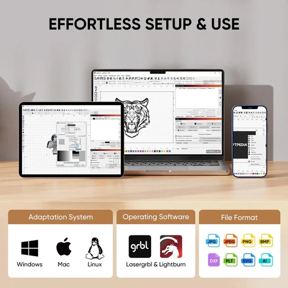 2 Basic Laser Engraver Handheld Engraver High Precision Portable Engraving Machine for Wood Kraft Paper Leather