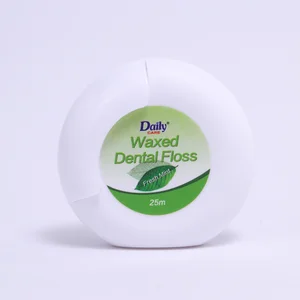 Daily Care China Wholesaler Flat Dental Floss 1000D PTFE Refreshing Mint Flavor Oral Cleaning Flat Tape Floss for Wide Gap