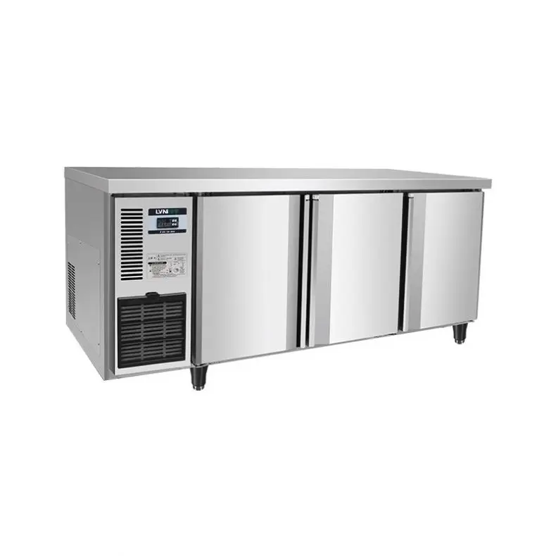 Kitchen Work Table Fridge Refrigeration Equipment Workbench Refrigerator Freezer Under Counter Refrigerator Undercounter Freezer