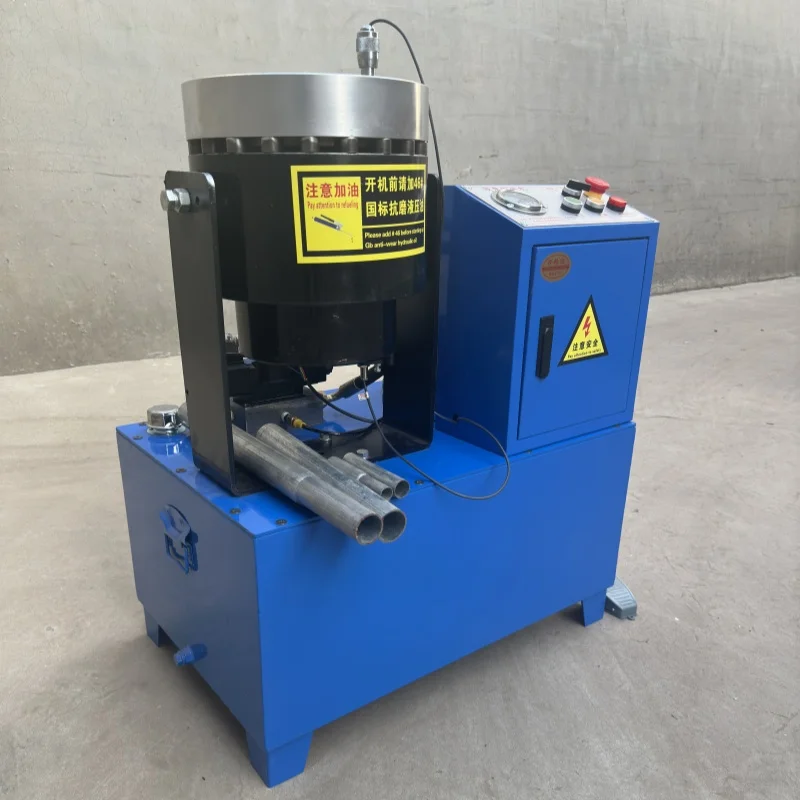 Tube Steel Pipe Squeezing Machine Hydraulic Shrinking Pipe Processing Machines Contracted Pipe Machine
