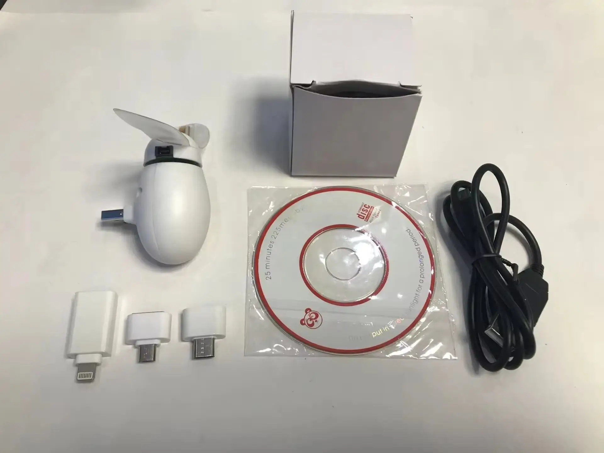 3-in-1 Cell Phone Fan Custom Programmable Write Portable Usb Electric Led Mini Fan with Slogan Message