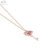 18K Solid Rose Gold