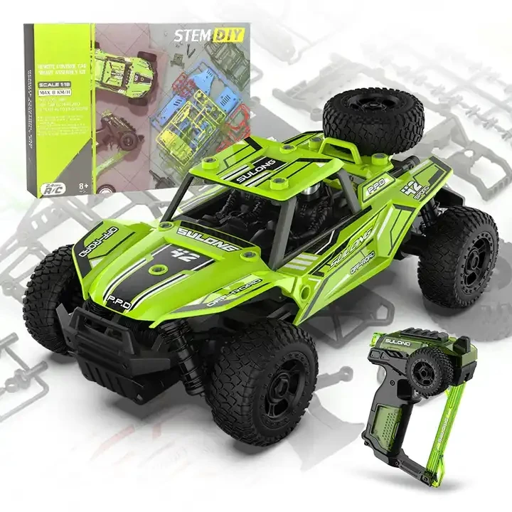 DIY STEM Education Smart Assemble 1/16 2.4G RC Car Kit