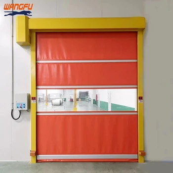 Medicine Health Care High Speed Roller Shutter Door Security Automatic Industrial Pvc Graphic Design Stainless Steel Commercial