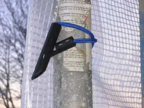 Versatile Adjustable Toggle Tie for Secure Fastening in Various Applications Scaffold Tarpaulin supplier