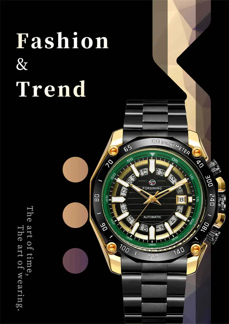 8279 механические часы из нержавеющей стали