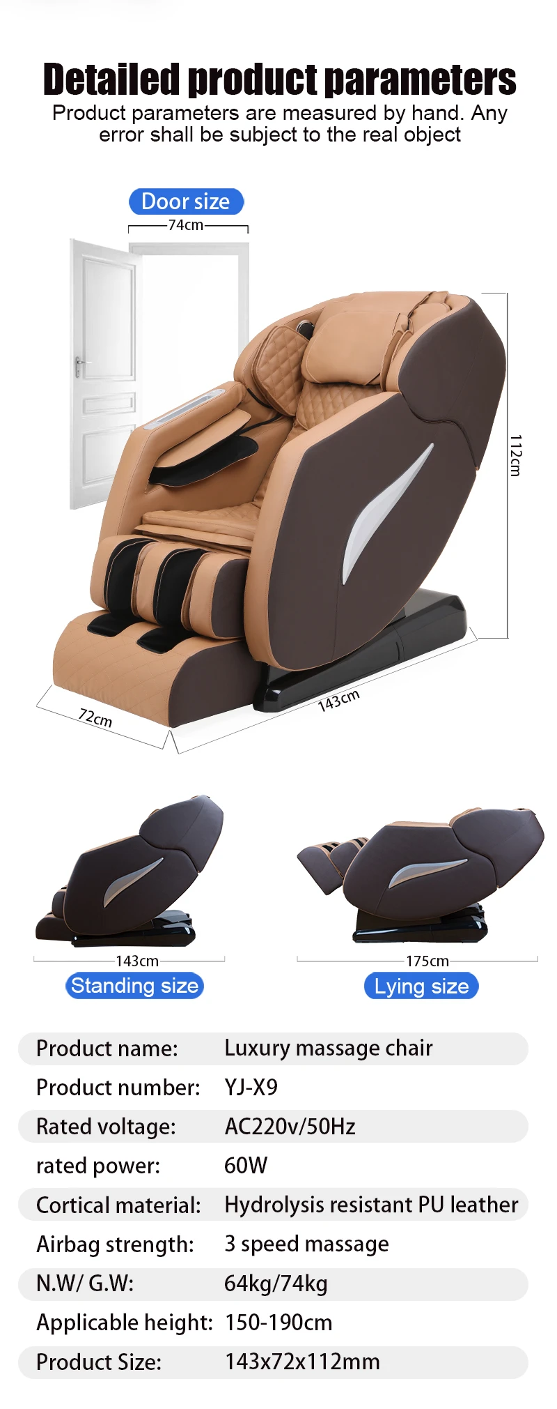 Best Selling Product Gaming Chair With Footrest And Massage Zero Gravity Sport Massagers Massage Chairs