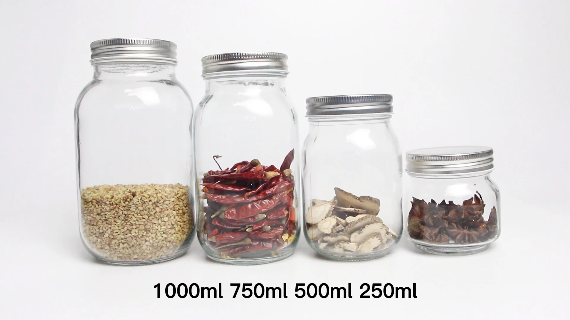 500ml 16oz Bulk Mason Jar Milk Shake Yogurt Milky Tea Drinking Jar