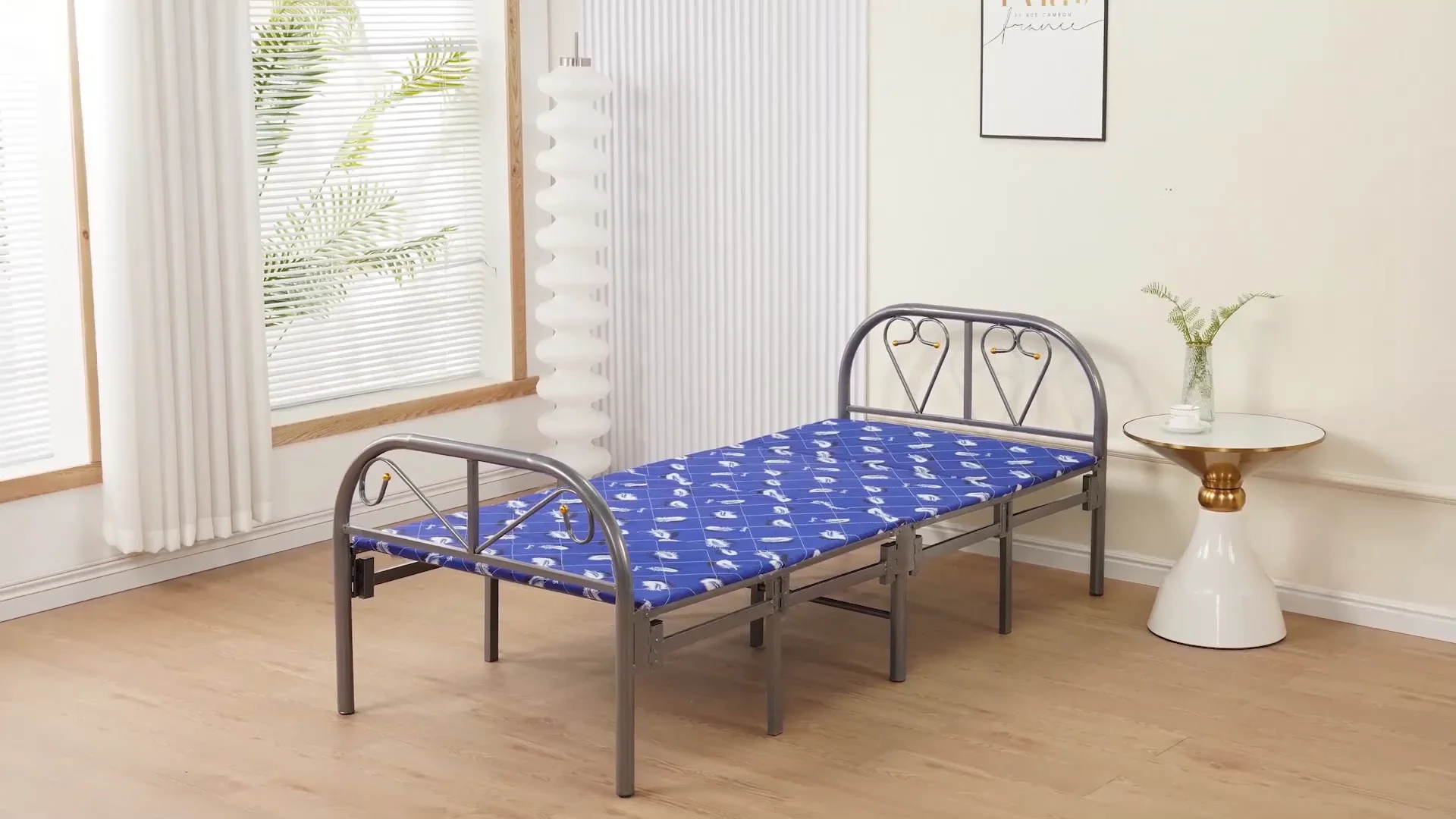New Design Folding Camp Bed Cheap Folding Bed Metal Folding Bed Buy