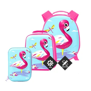 Back to School Waterproof Travel Pack Girls Fashion Lunch Mini Hiking Kids Bag Backpack Set  3 in 1  for Teenager