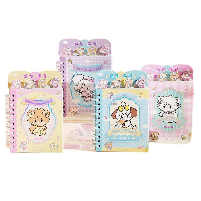MK042 Wholesale Mikko Small Sweet Spiral Notebook Student Cute