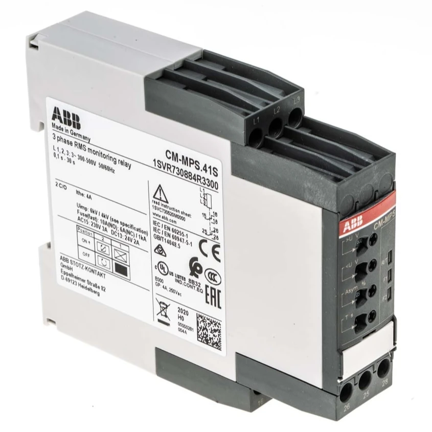 ABB 1SVR730884R3300 CM-MPS.41S Control Relay – CM-MPS Series for Precise Automation Control