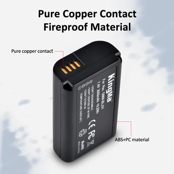 KingMa-DMW-BLJ31 Full Decoded Rechargeable Lithium Battery DMW-BLJ31 for Pan DC-S1 DC-S1R DC-S1H Camera detail image
