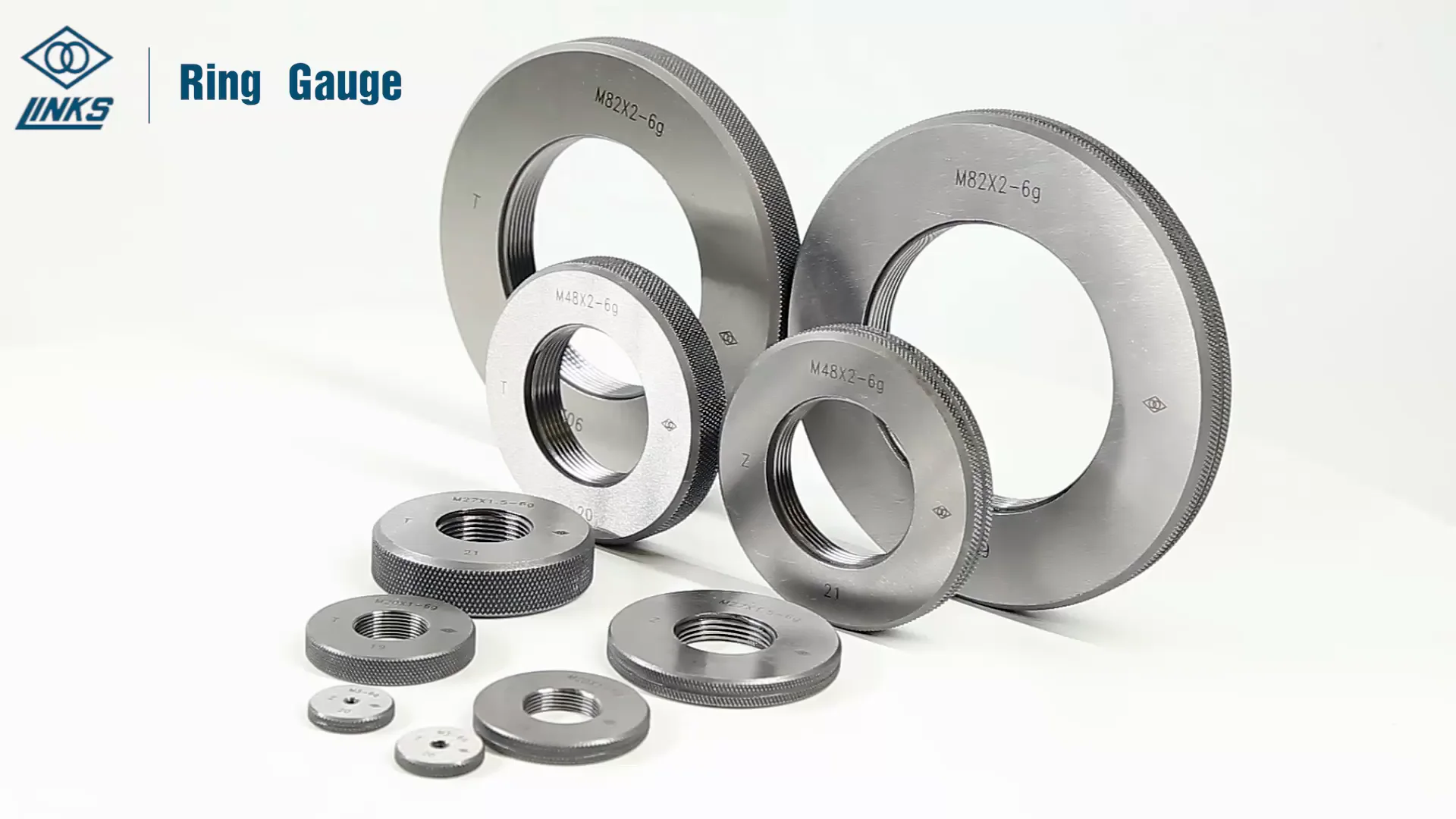 Npt Cylindrical Screw Master Ring Gage Go No Go Steel Thread Ring Gauge