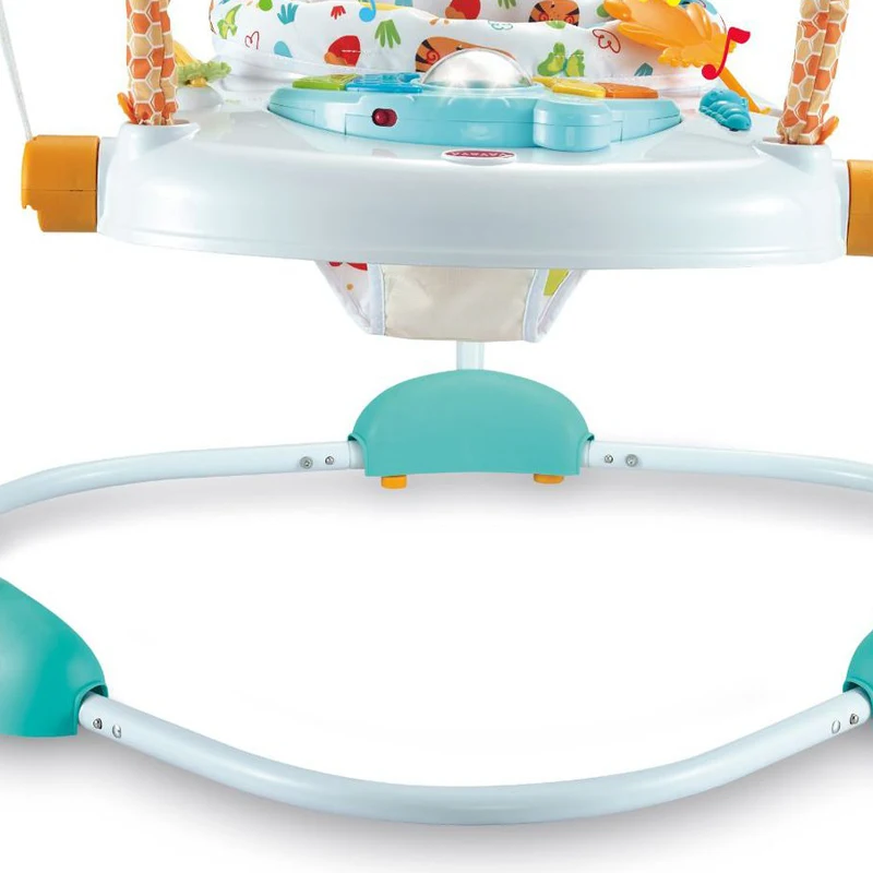Baby Learning Walker Bounce Jump Chair Activity Bouncer Baby Jumperoo with Lights & Music