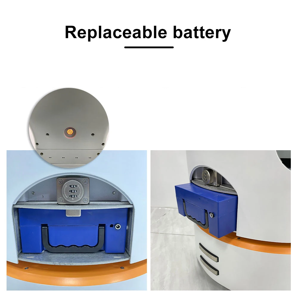 Anseboo Electric Food Delivery Vehicle Robot Restaurant Waiter Service Robot for Restaurant Coffee Shop Hotel and Fast Food Shop