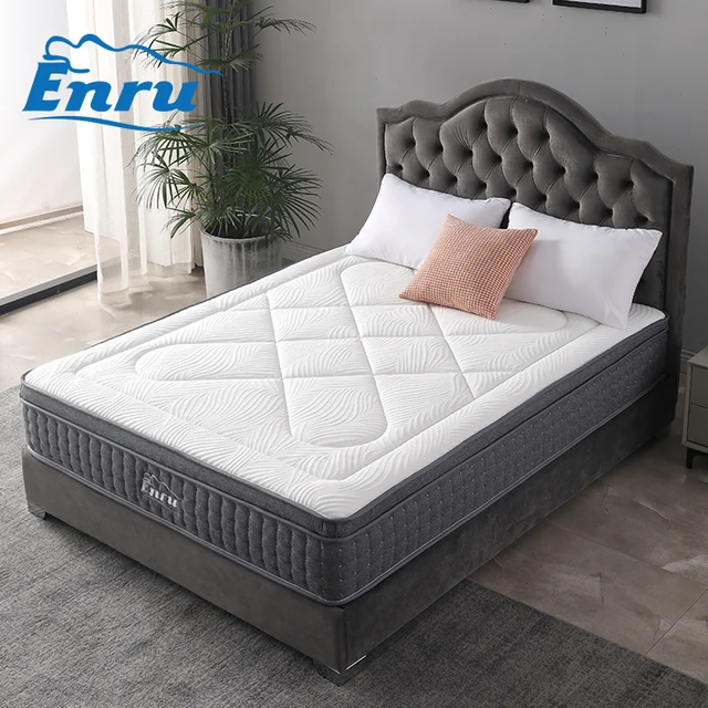 Sleep Hotel OEM Service 12 Inch Thickness Innerspring Latex Foam Pocket Spring Bad Mattress In A Box