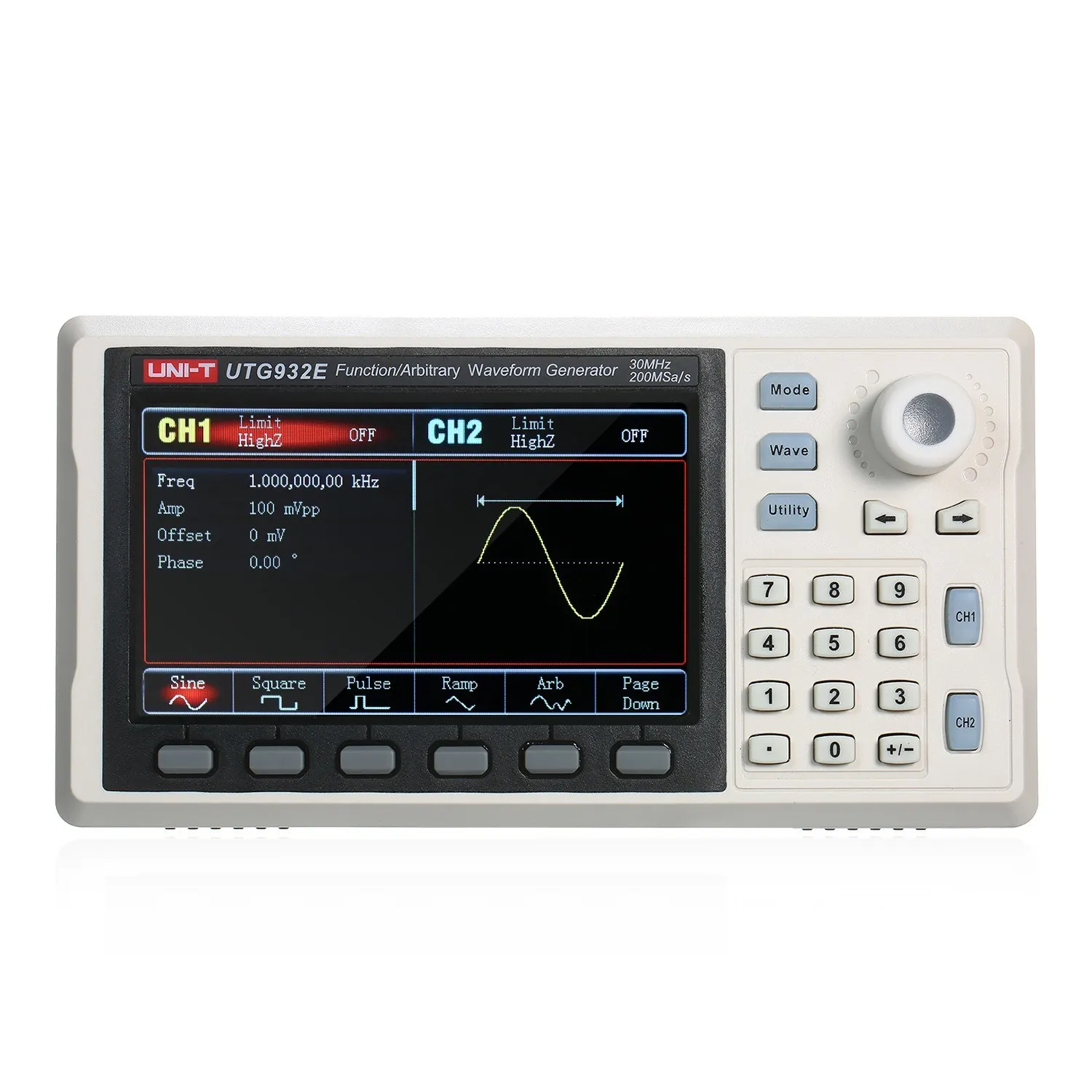 Function/Arbitrary Waveform Generator 30MHz DDS 200MSa/s Frequency Meter Q0B4 