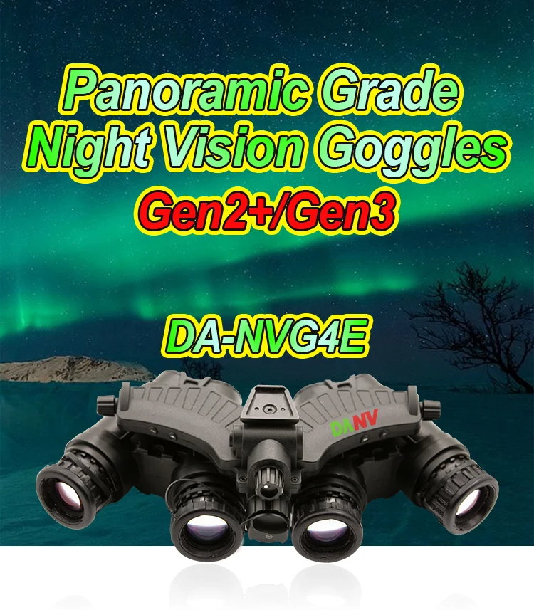 Ground Panoramic 4 Tube Night Vision Goggles - Fourth-Eyed Nvgs