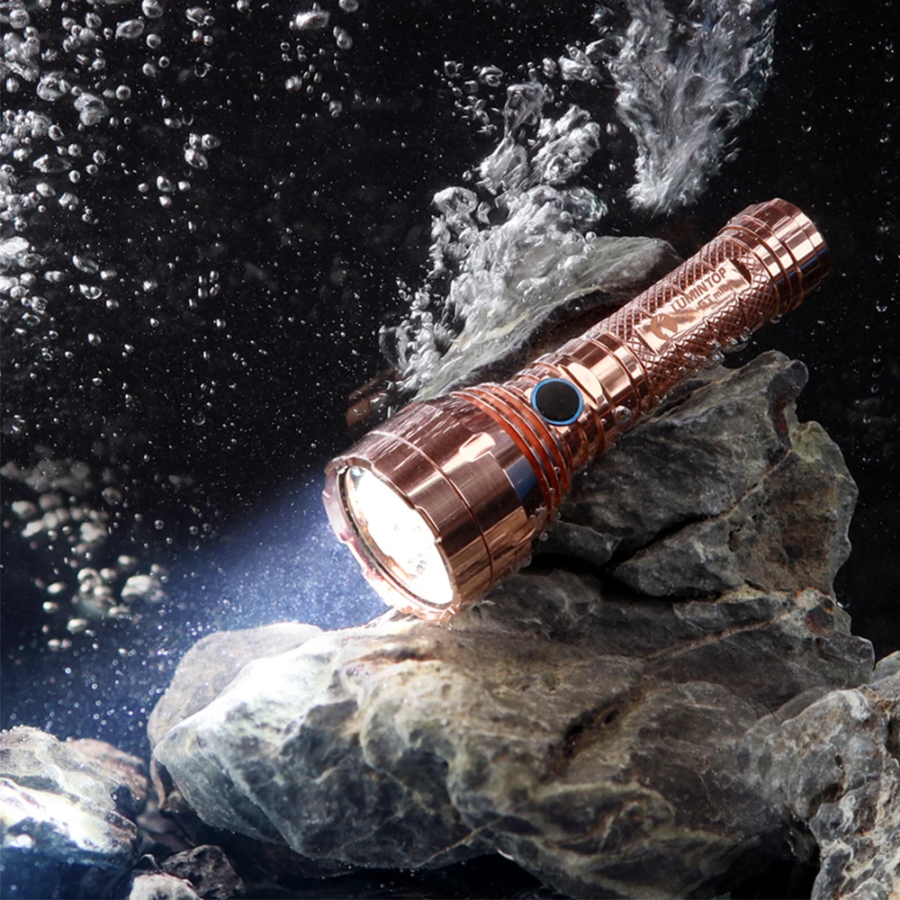 Lumintop GT Mini Copper（未開封） Lumintop GT Nano3.0 Copper 700LM 400M USB-C Mini Thorwer EDC