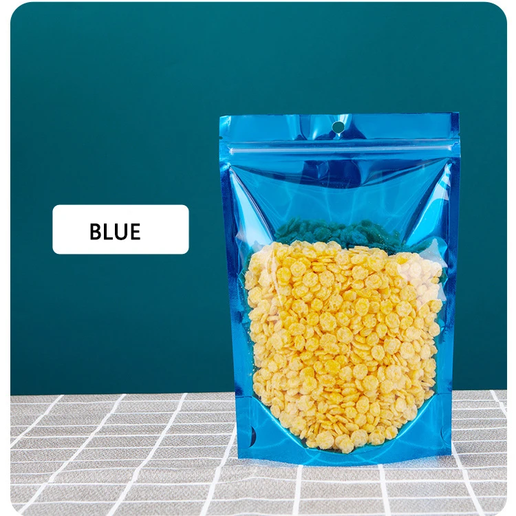 China Suppliers Custom Design Stand up Pickle Packing Plastic Bag Pouches with Zipper for Food Sauce Packaging