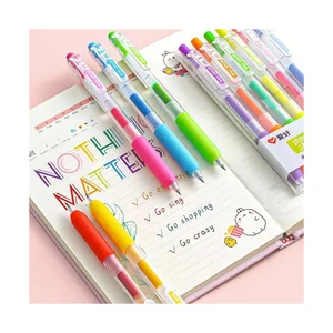 G5007 0.5mm Metallic Color Gel Pens Wholesale Colour Gel Pen Set Plastic Gel Pen