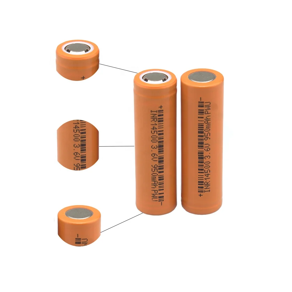 Doncella superficial filtrar Source Bateria 14500 Li ion Battery 3.6v 950mah 3500mah 2000mah 2200mah  Cell Price Lithium 18650 Li ion Rechargeable Batteries on m.alibaba.com