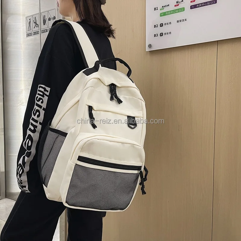 Junior High School College Student Bag Kids School Bags Big School Bags For Teenagers Fashion