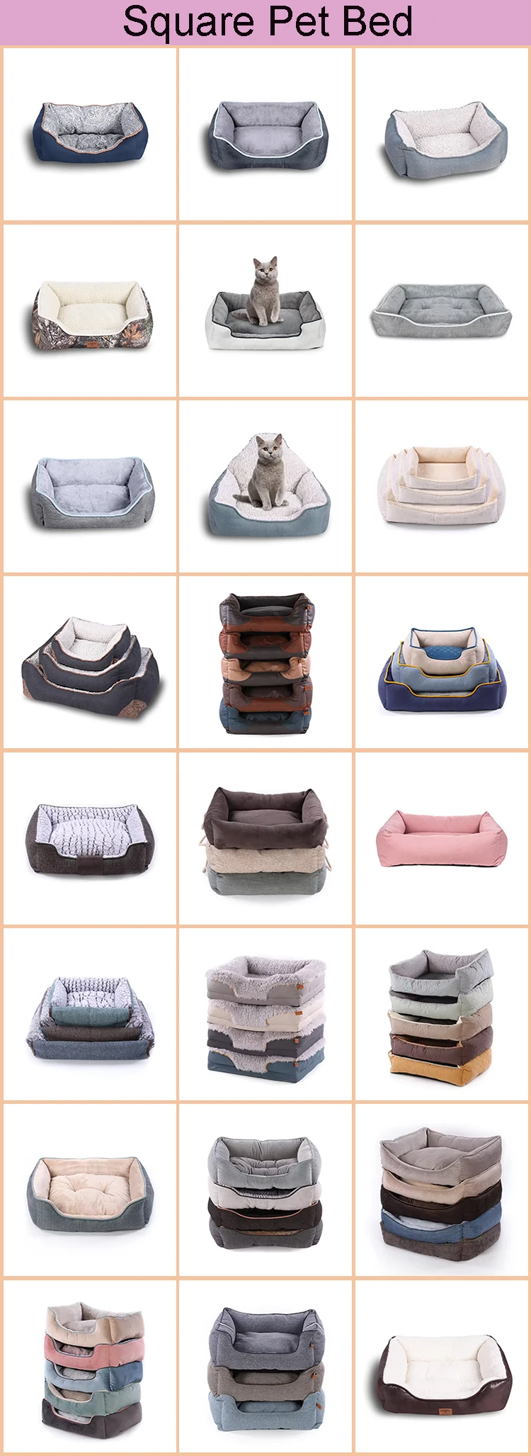 Wholesale Custom Jacquard Oxford Fabric Rectangle Eco Friendly