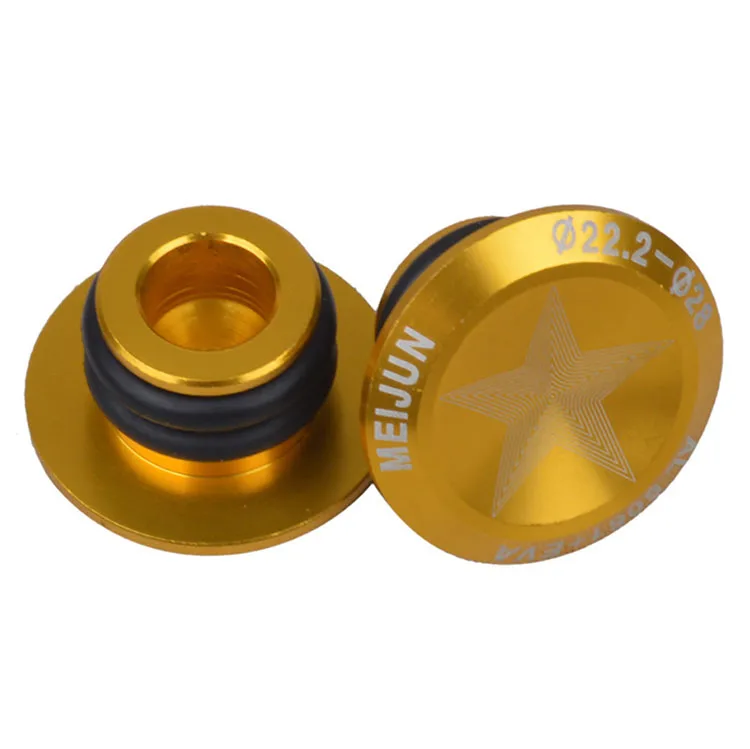 Велосипедное алюминиевое ручки шапочка для волос концевые