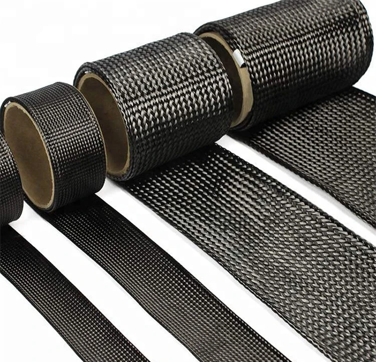 全新工业用编织编织布卷碳纤维编织套管
