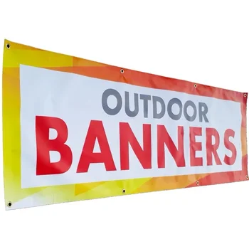 Customized Latest Products Outdoor Wall Advertising Banner Portable Promotional Vinyl Banner Printing Banner for Event Display