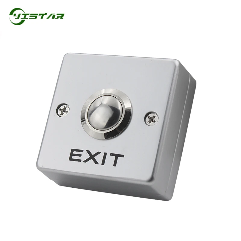 2 morceaux Exit Push Bouton de déverrouillage Interrupteur Pour Fermeture Magnétique Porte