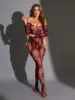 YD2520 rosso scuro -Marrone