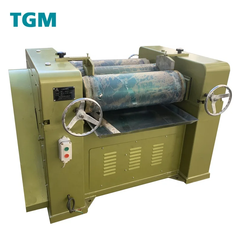 TGM S260 Three roller mill for high viscosity ink glue production