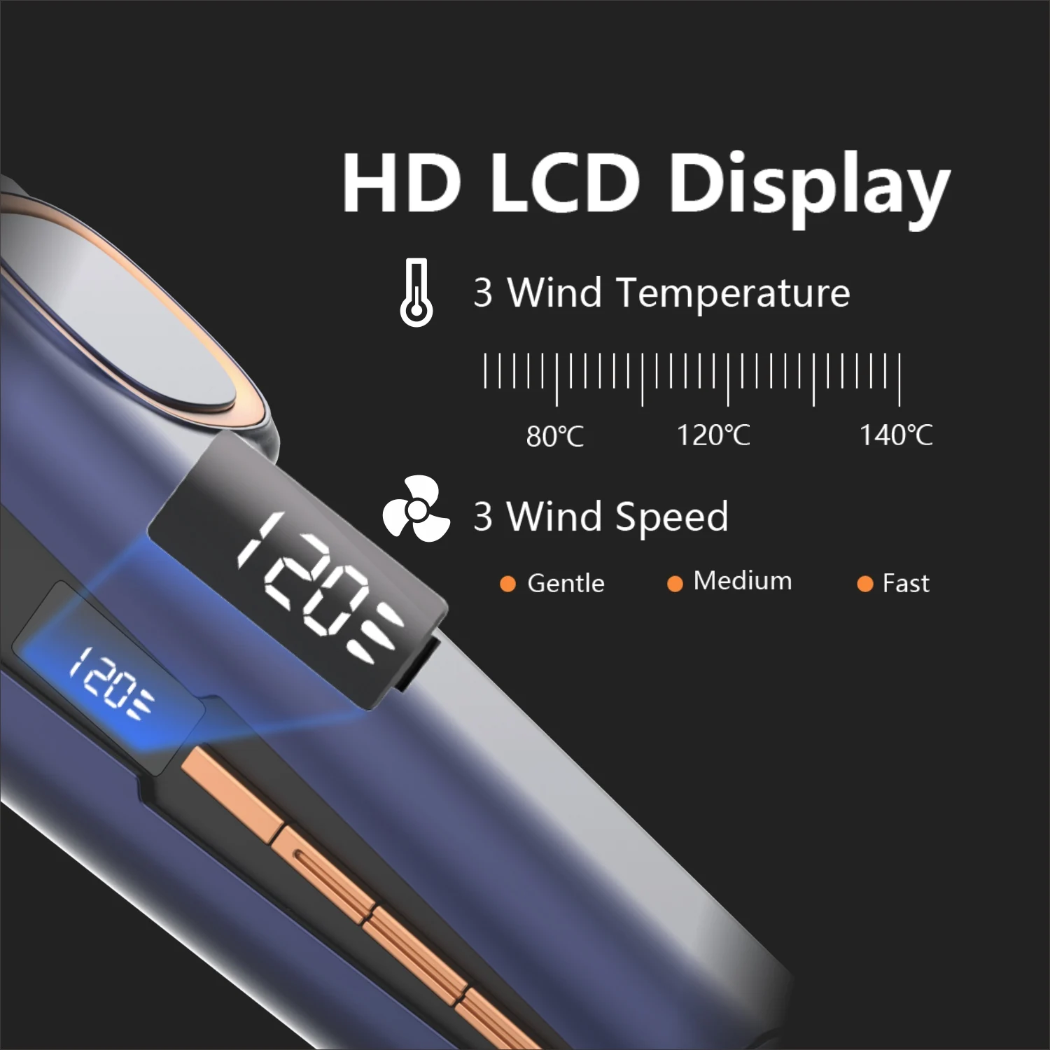 Multistyler Wet and Dry Dryer and Airstraightner Custom Airstyler Reverse air Ionic Vacuum Flat Iron Hair Straightener with Lcd