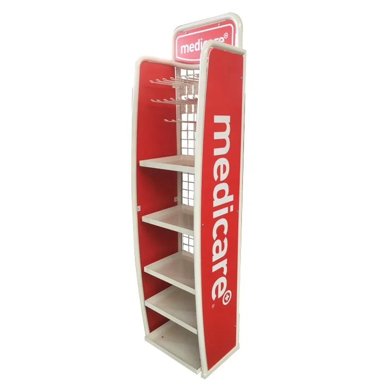Custom Store 2 Tier Tabletop Acrylic Display for Medicine and Drugs,medicine Pharmacy Display  Shelf Rack