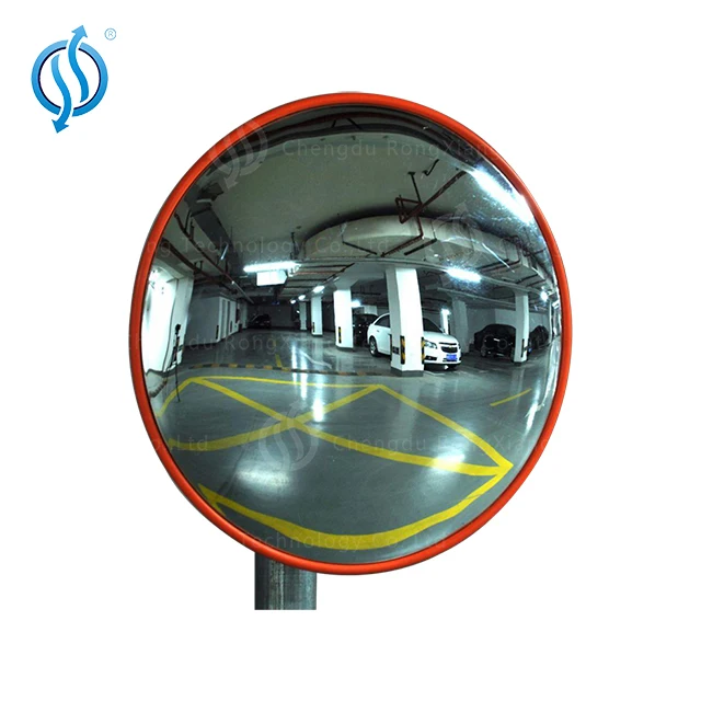 45 см 18 дюймов безопасность 130 градусов Поликарбонат Выпуклое зеркало движения широкоугольный изогнутый в помещении