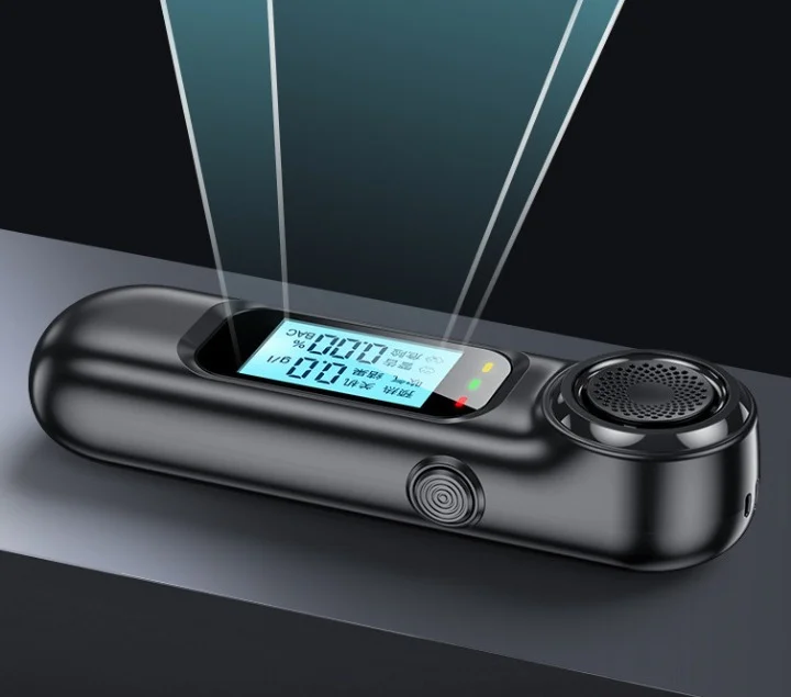 Wholesale Price Portable Digital Display High-precision Breathalyzer Car Alcohol Tester Detector
