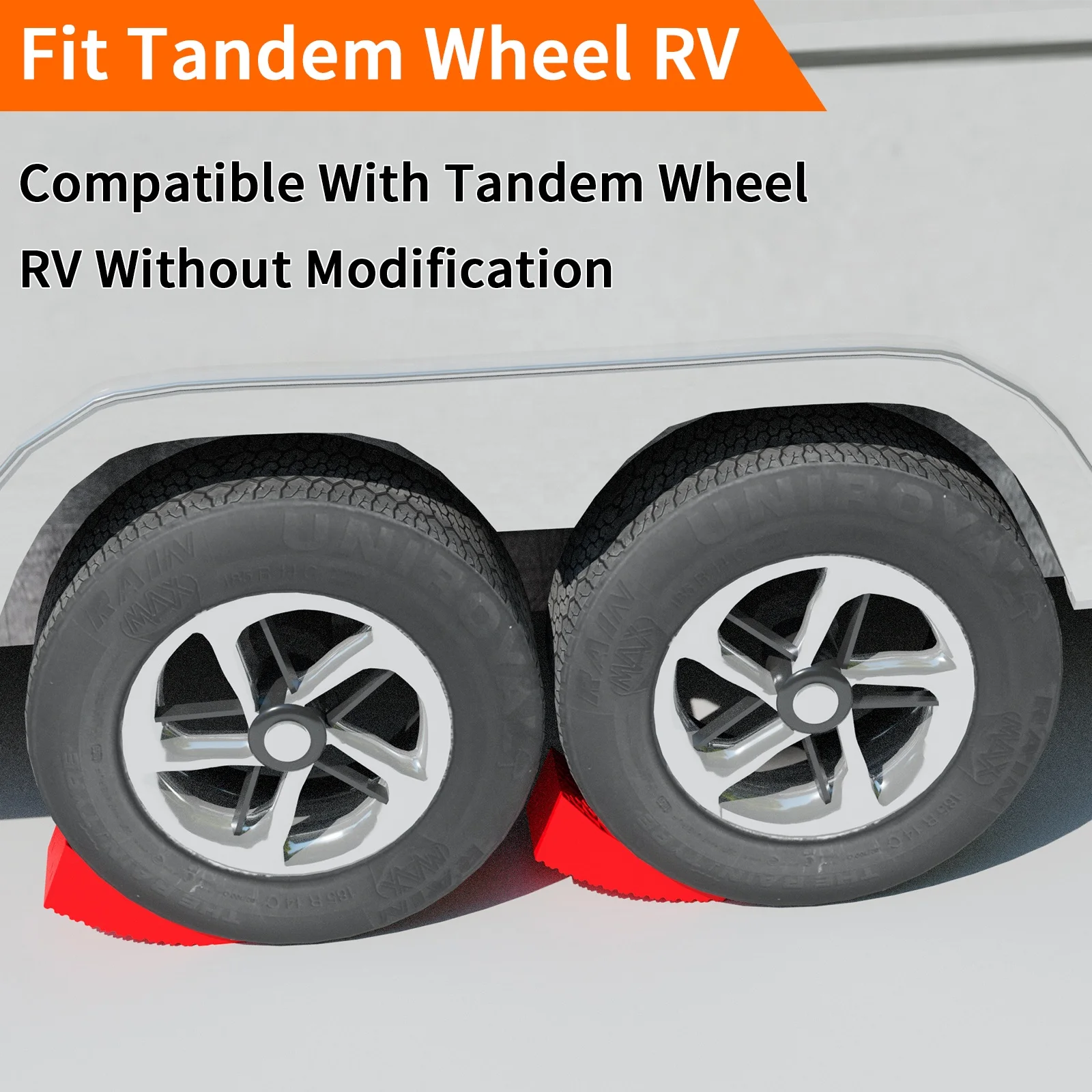 RV Leveling Blocks, Camper Leveler Block Ramp, for Caravan Travel Trailer Motorhome Caravans up to 35,000 LBS