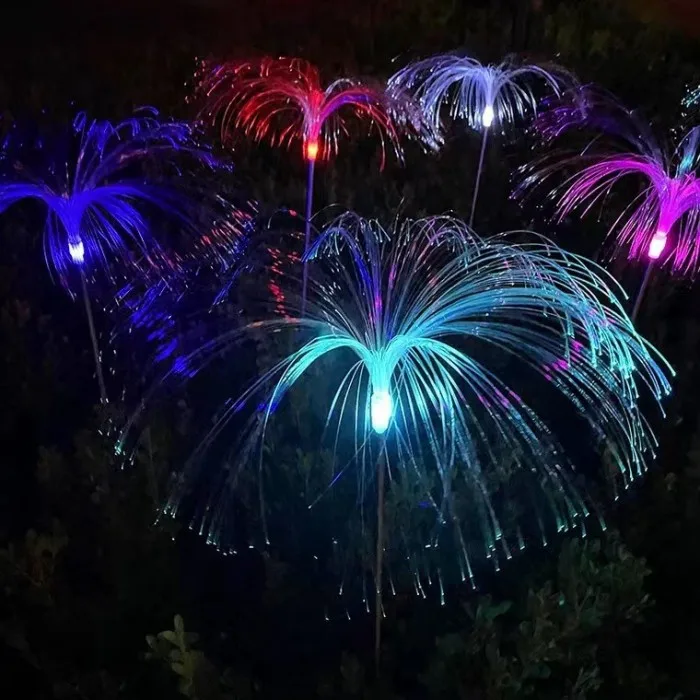 thumbnail image 2 of Solar Angel Garden Stake With Fiber Optic Wings - LED Pathway Light For Lawn, Patio, Yard 2 of 10