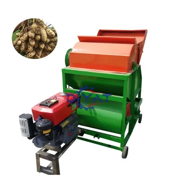 high quality dry and wet peanut seedling removal machine/ hot selling low damage peanut picker