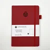 A5 red with logo dot print