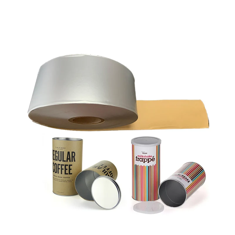Affordable Wholesale Paper Foil Roll Al Alu Foil Composite Paper For Margarine Butter Packaging