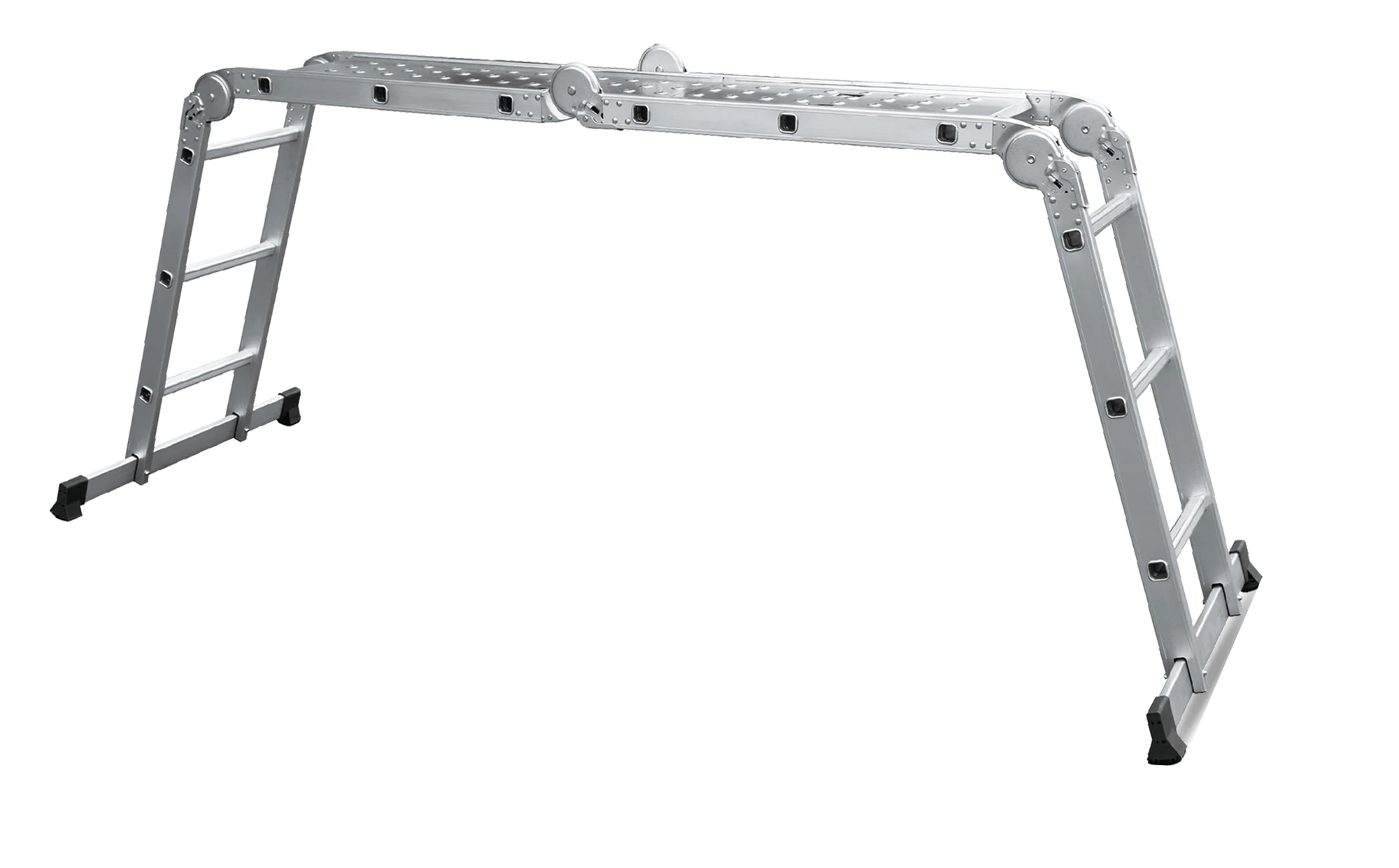 Aluminum Combination Foldable Hanging Step Extension Ladder